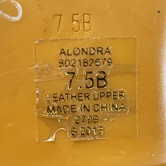 RALPH LAUREN Alondra Sandals. Size 7.5 - Picture 5 of 7